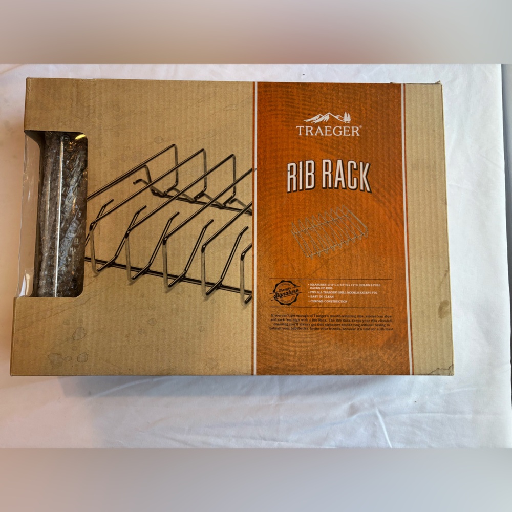 Traeger Silver Rib Rack - Picture 3 of 3